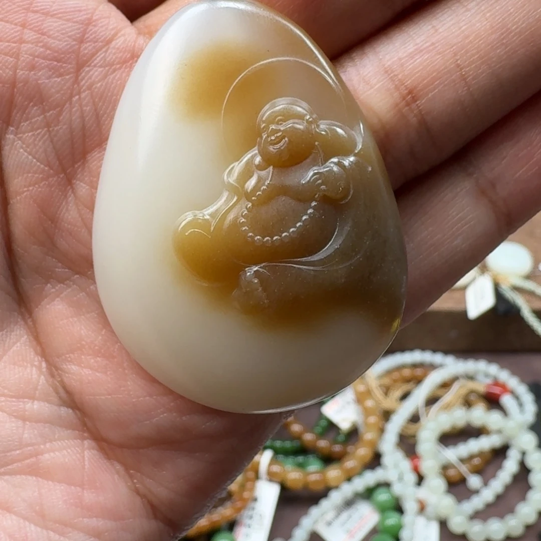 和田玉挂件未镶嵌