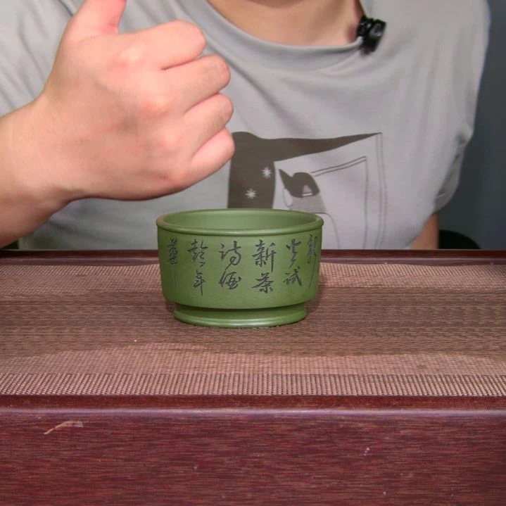 茶杯紫砂高货放漏
