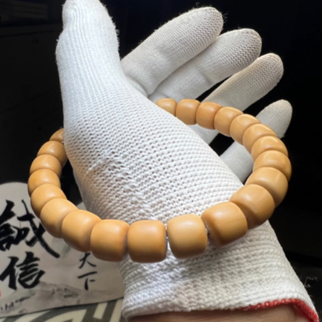 《道珠》零科技哑光猴头雕刻手串