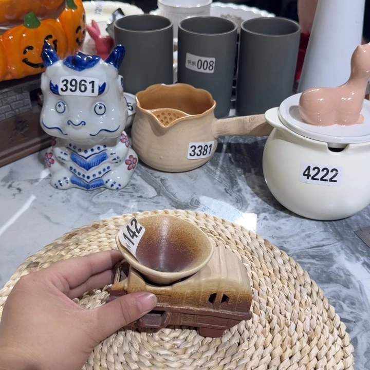 瓷片瑕疵陶瓷满15包邮142