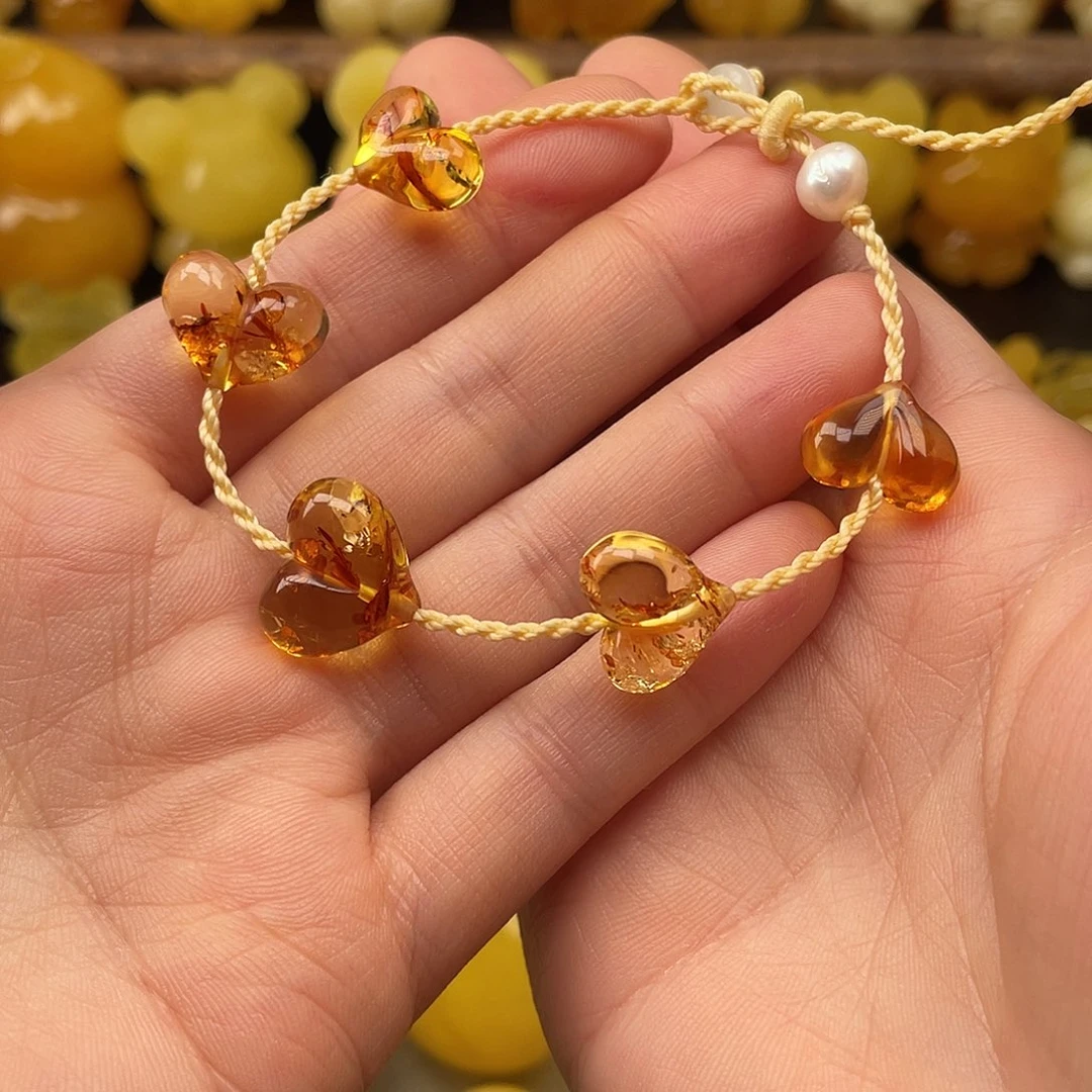 琥珀未镶嵌珠宝奇石