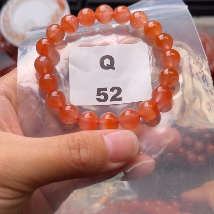 南红玛瑙未镶嵌多样性发货默认微瑕称重9mm