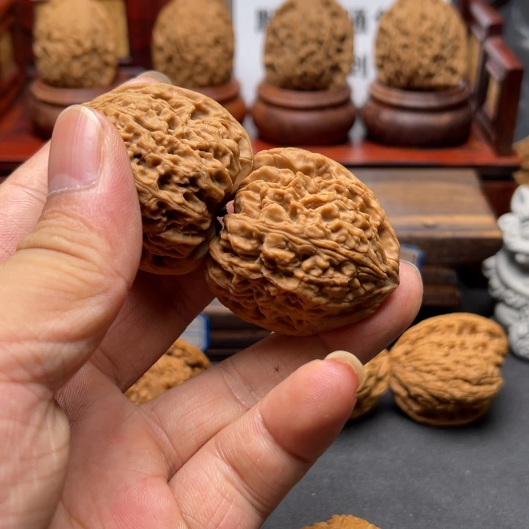 愿***好把件文玩核桃涿鹿