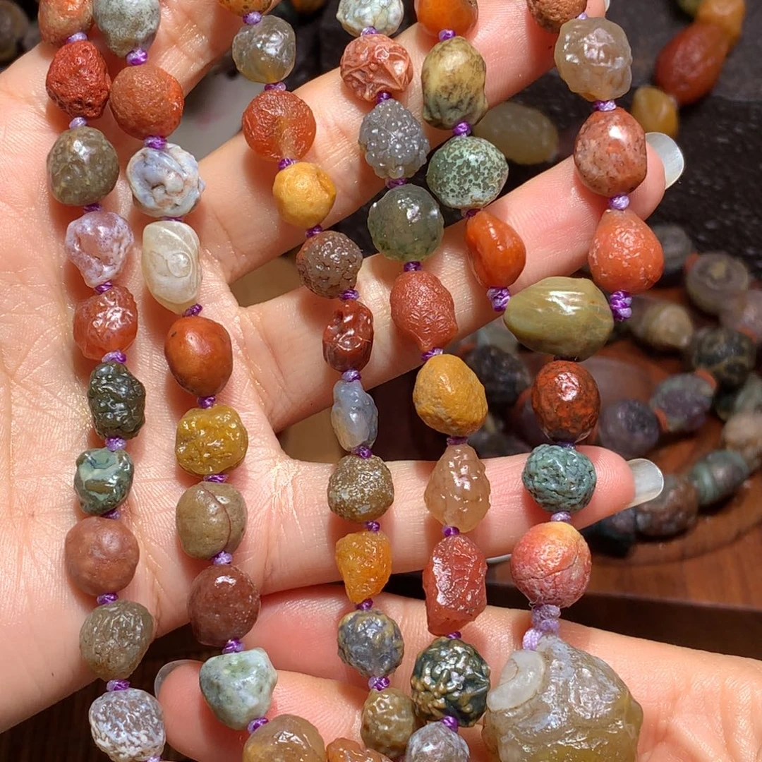 未镶嵌玛瑙/玉髓珠宝半成品