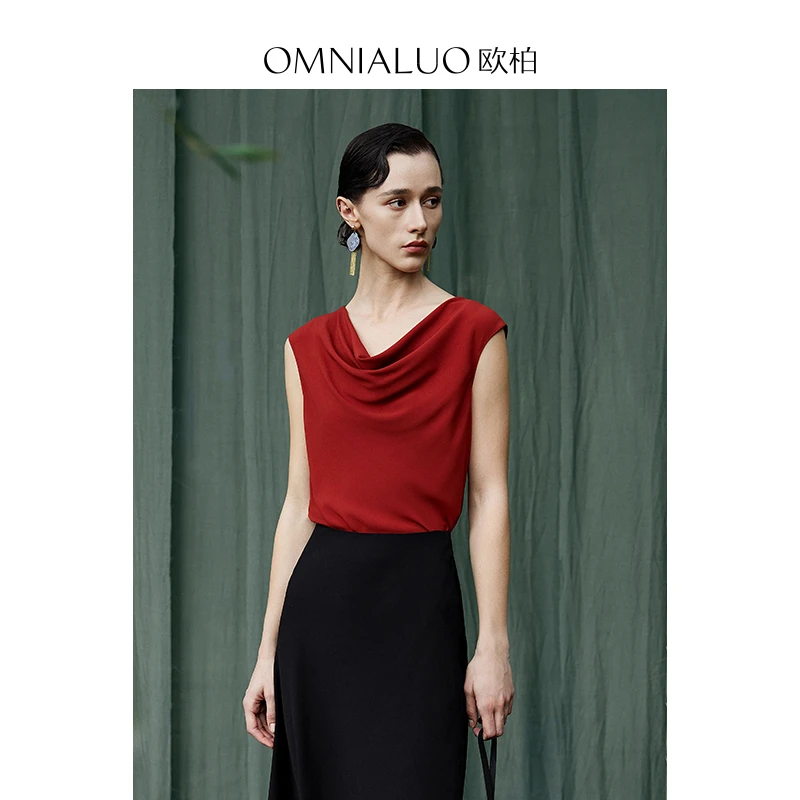 OMNIALUO欧柏兰奴【星线好物】“西西里”上衣WEXE2116