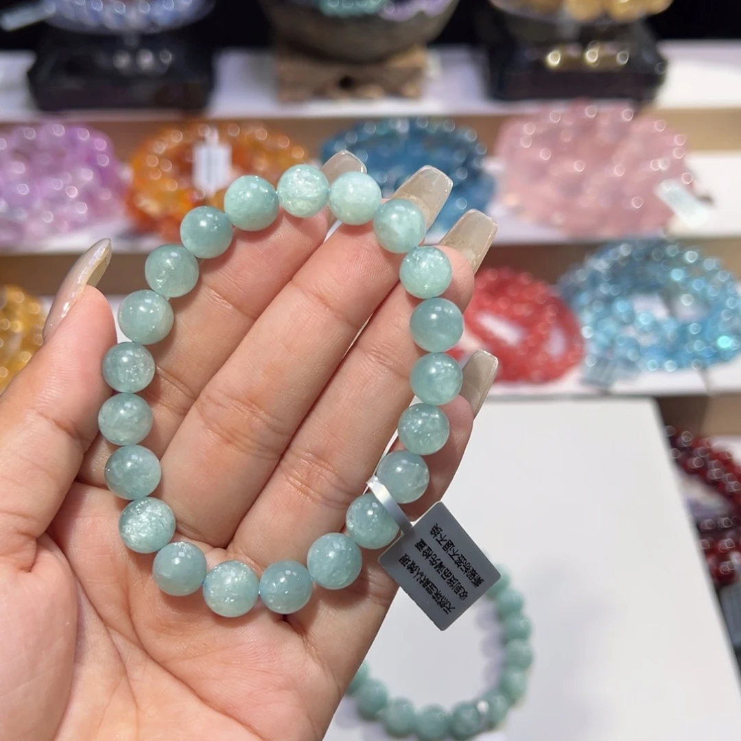 洪****未镶嵌水晶手串巅峰级祖母晶9.3mm