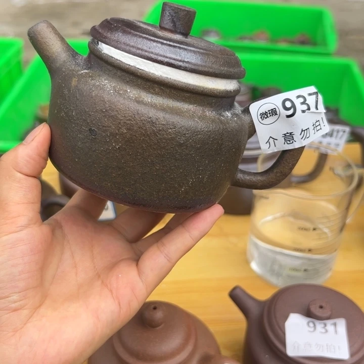 茶壶紫砂紫泥瑕疵320