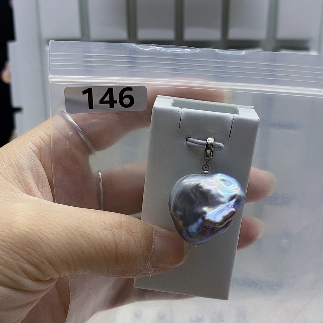 颈饰合金淡水珍珠