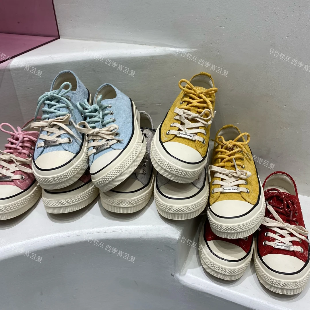 磨砂皮欧货板鞋女2025多巴胺新款软底真皮透气百搭学院减龄休闲鞋