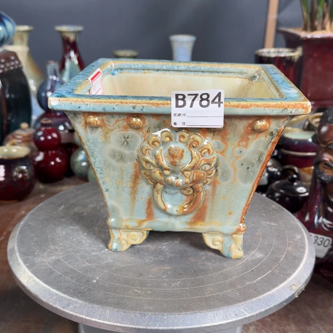 常***乐紫砂花盆784