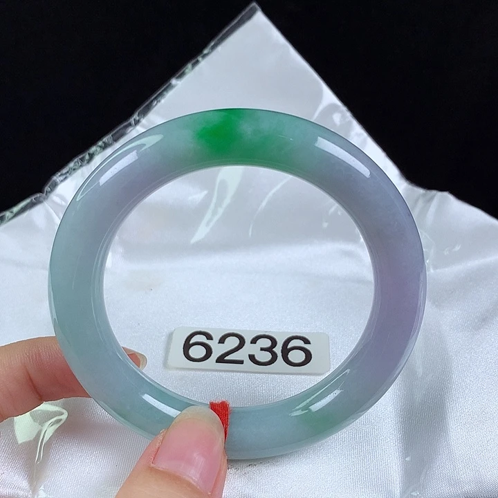翡翠未镶嵌手镯54圈