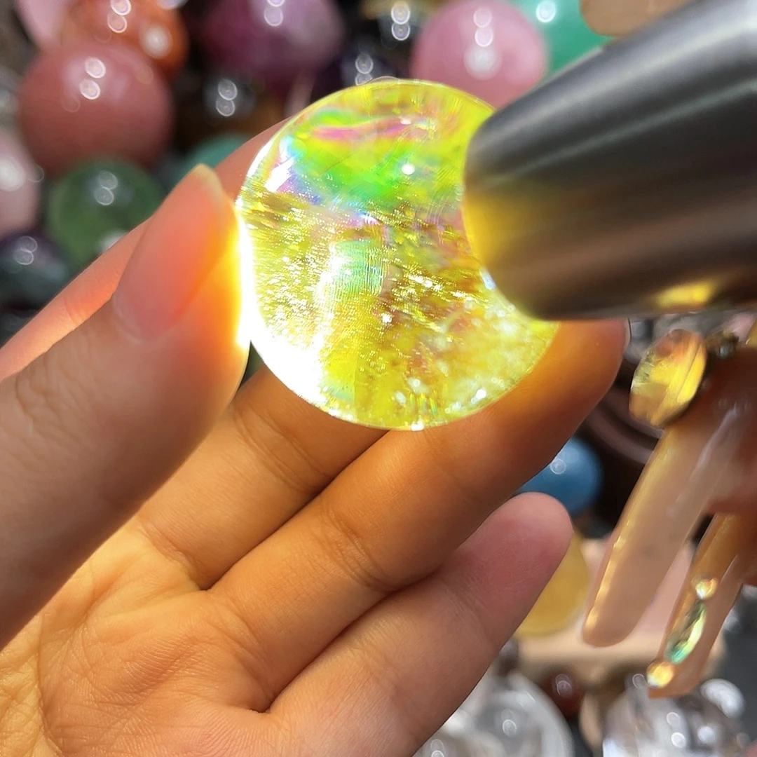 未镶嵌珠宝半成品水晶微瑕3.49