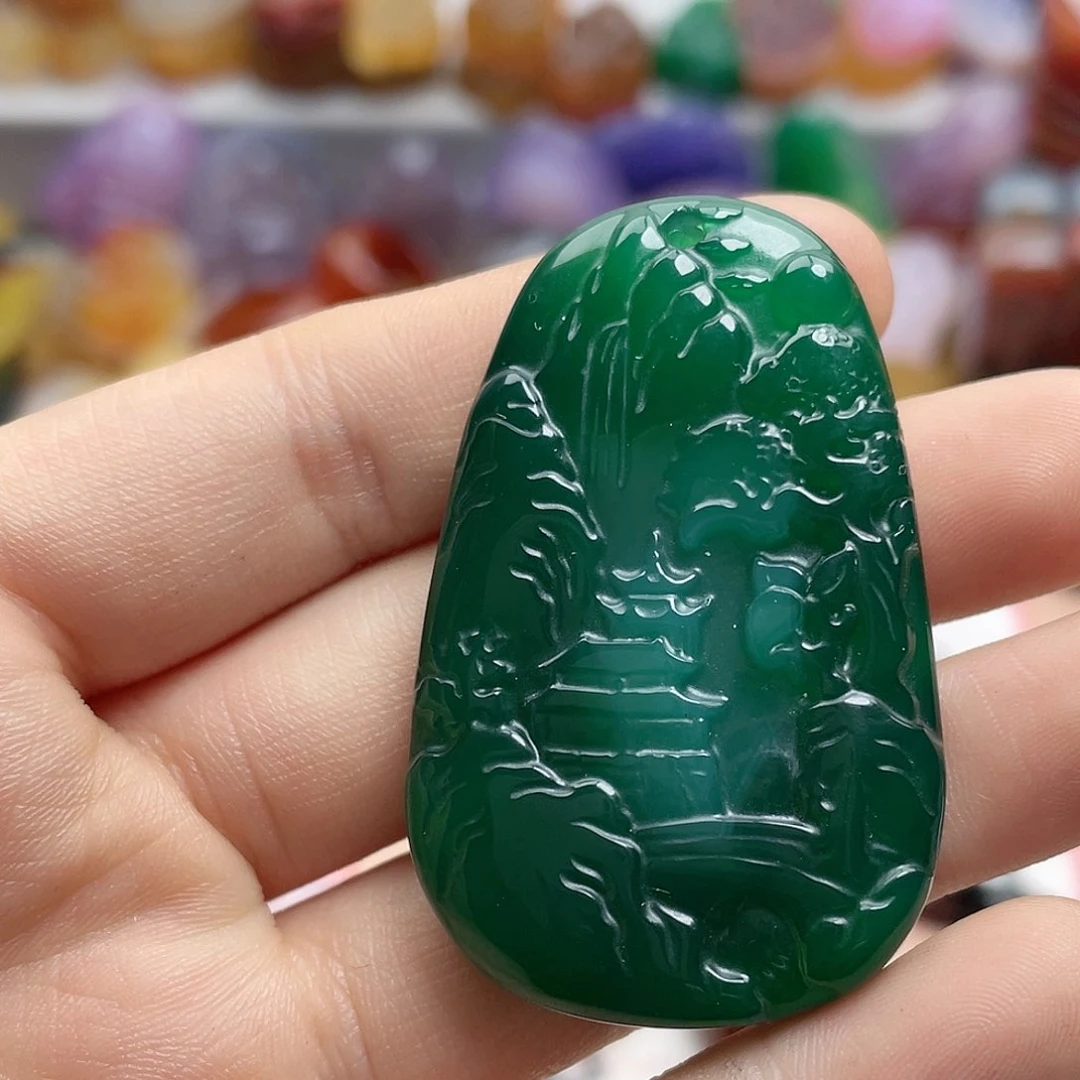 玛瑙/玉髓颈饰合金r*s