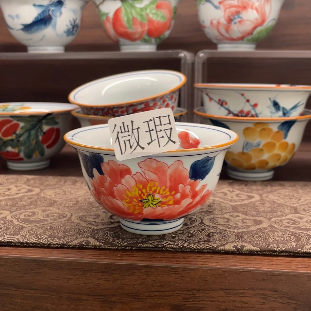 有瑕釉下彩纯手绘