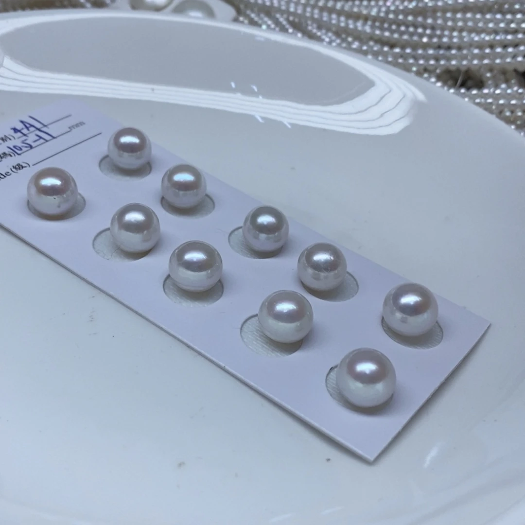 淡水珍珠颈饰未镶嵌发1对