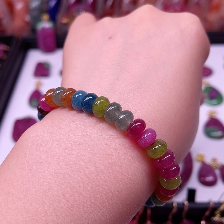 红宝石糖果碧手串未镶嵌