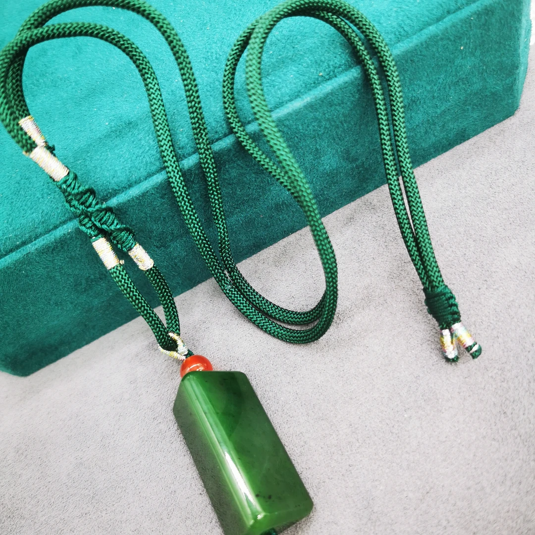 618特惠女神节特惠 碧玉三角柱吊坠/HG-BYDZ-LZ01（多样性发货）