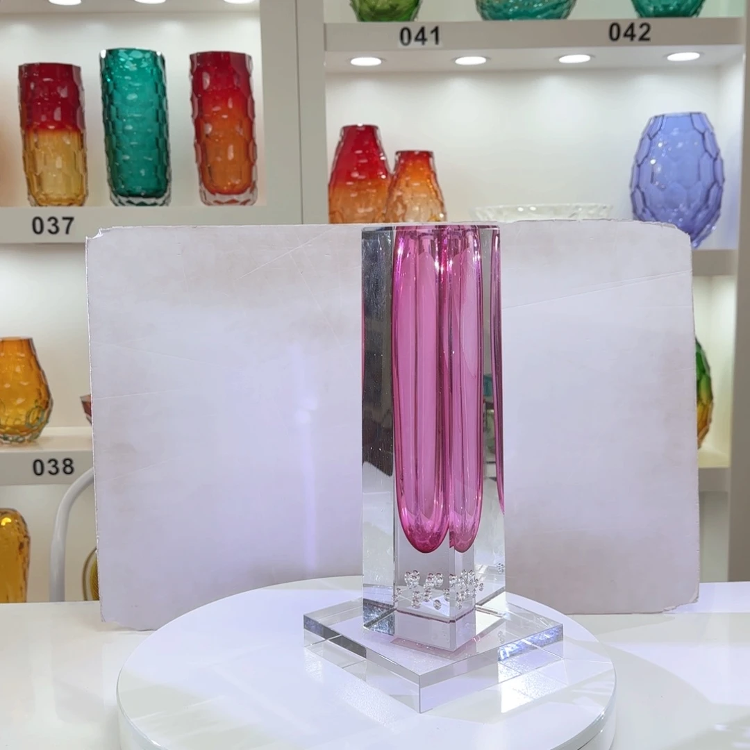 琉璃颜*璇水晶琉璃花瓶对应图片拍下
