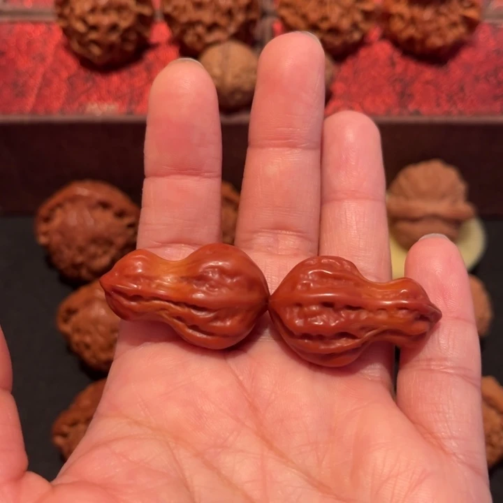 文玩核桃吊坠小花生葫芦