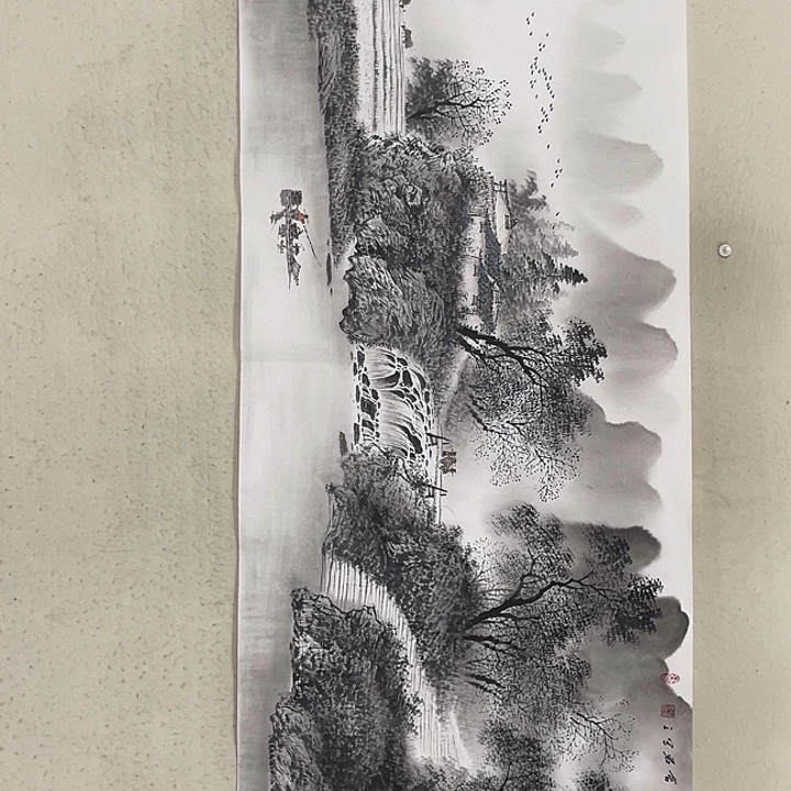 国画国画作品集的故事