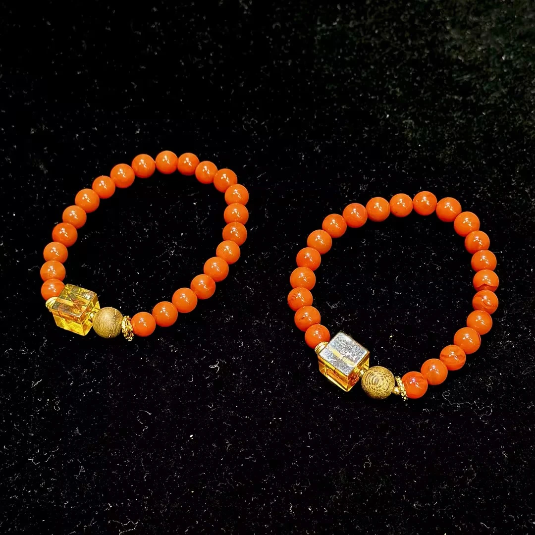 【YNJ】南红玛瑙DIY手串-约5mm（多样性发其一）