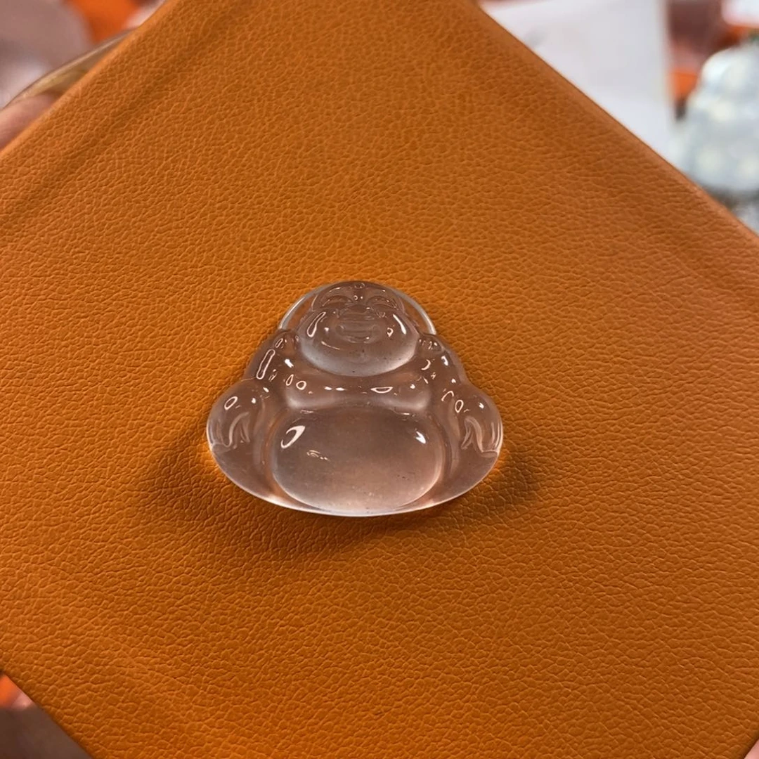 石英质玉佛公未镶嵌