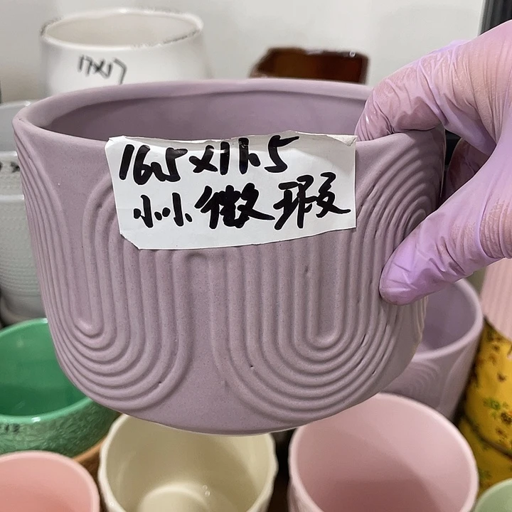 红陶陶瓷花盆花盆