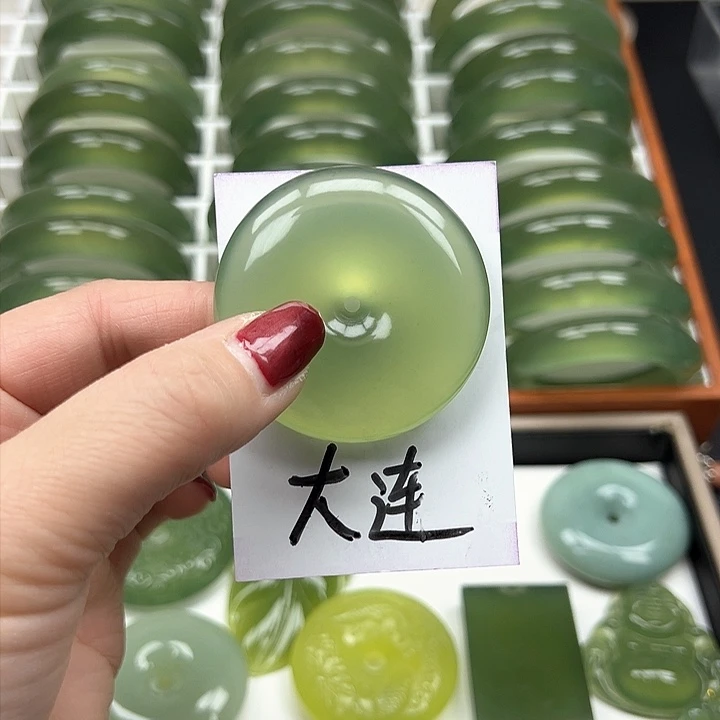 蛇纹石玉手镯未镶嵌大****复