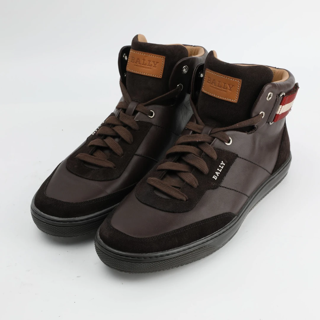 BALLY/巴利 男士真皮高帮运动鞋休闲板鞋 0LSEN6190467231