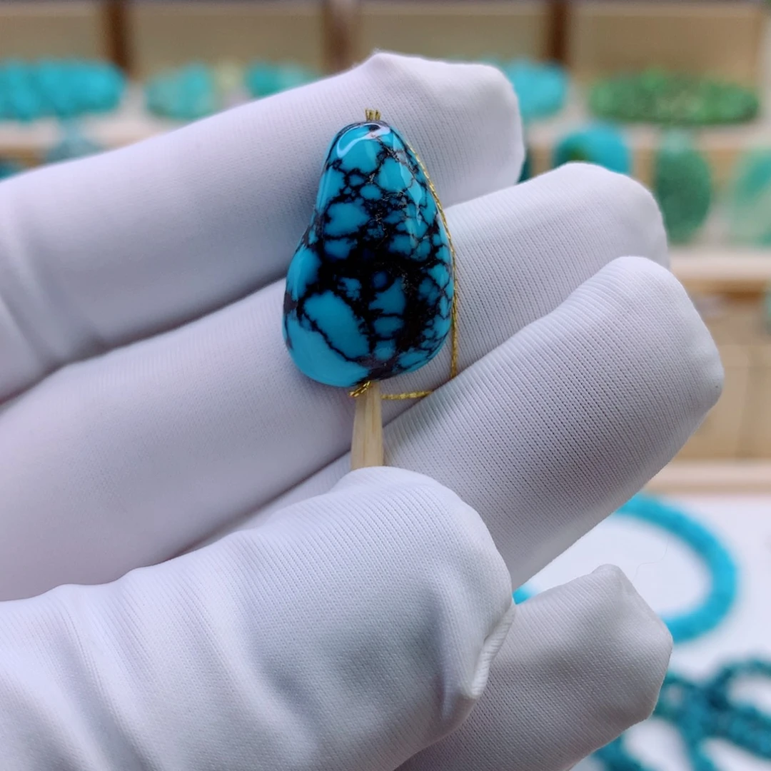 未镶嵌绿松石吊坠(不含链)