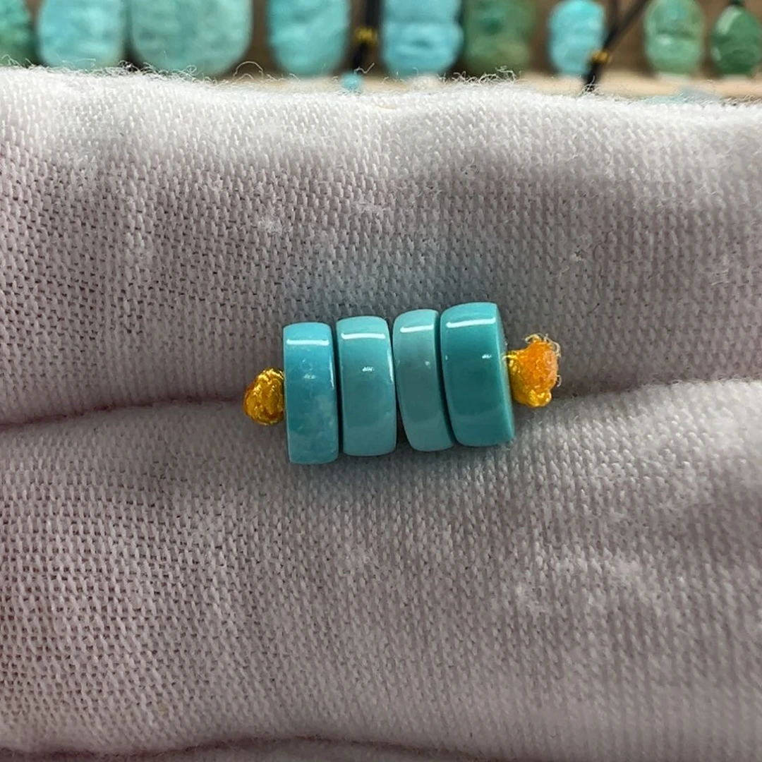 未镶嵌绿松石隔片6.5mm