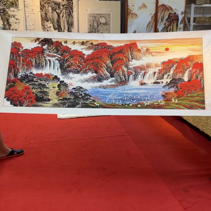 国画手绘图标图集等