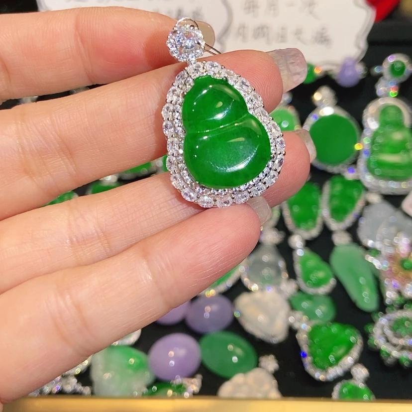 【闪购商品】颈饰未镶嵌翡翠非*天然翡翠