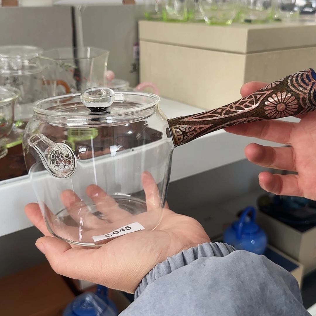 45莫兰侧把壶高硼硅周边