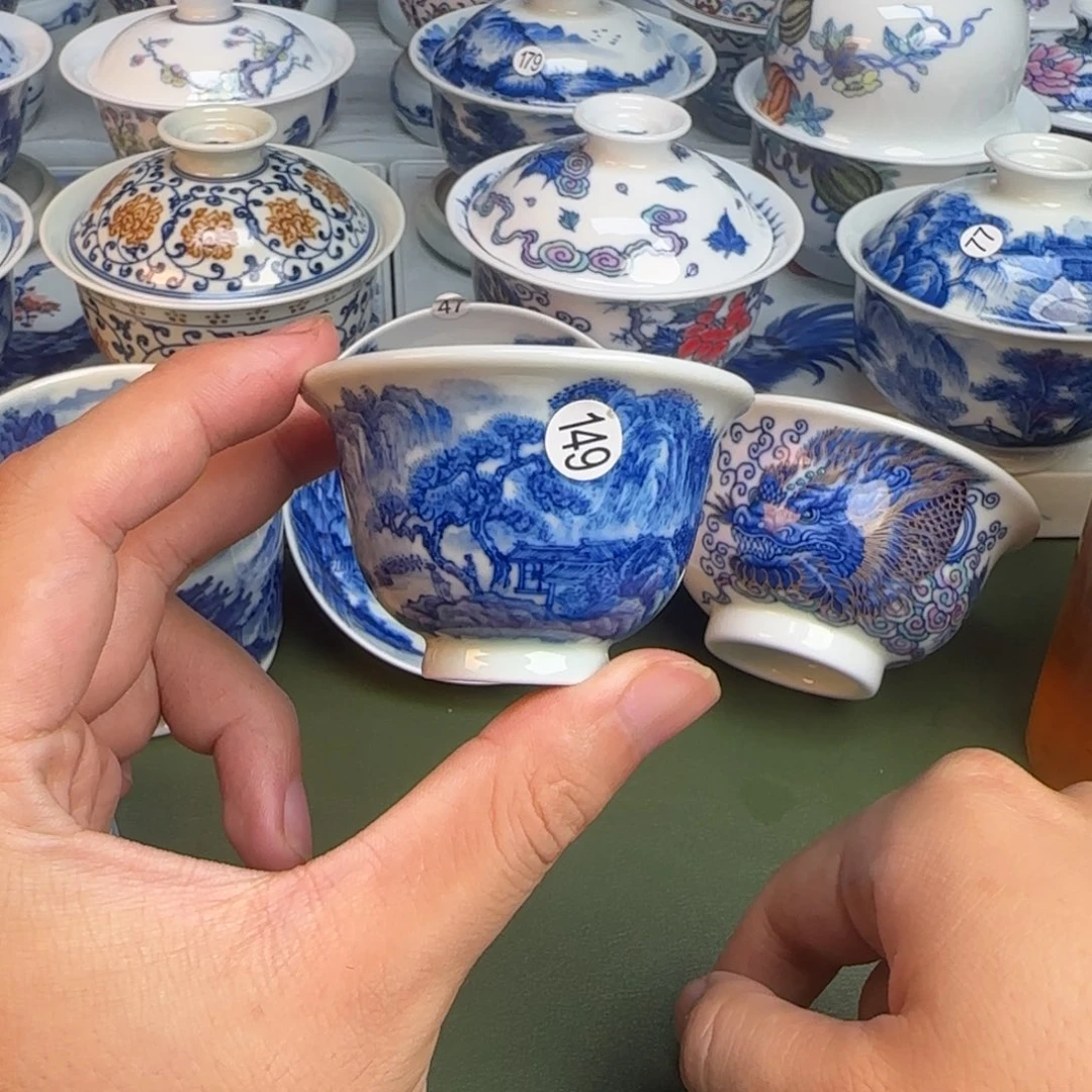 彦祖纯手工手绘茶具149