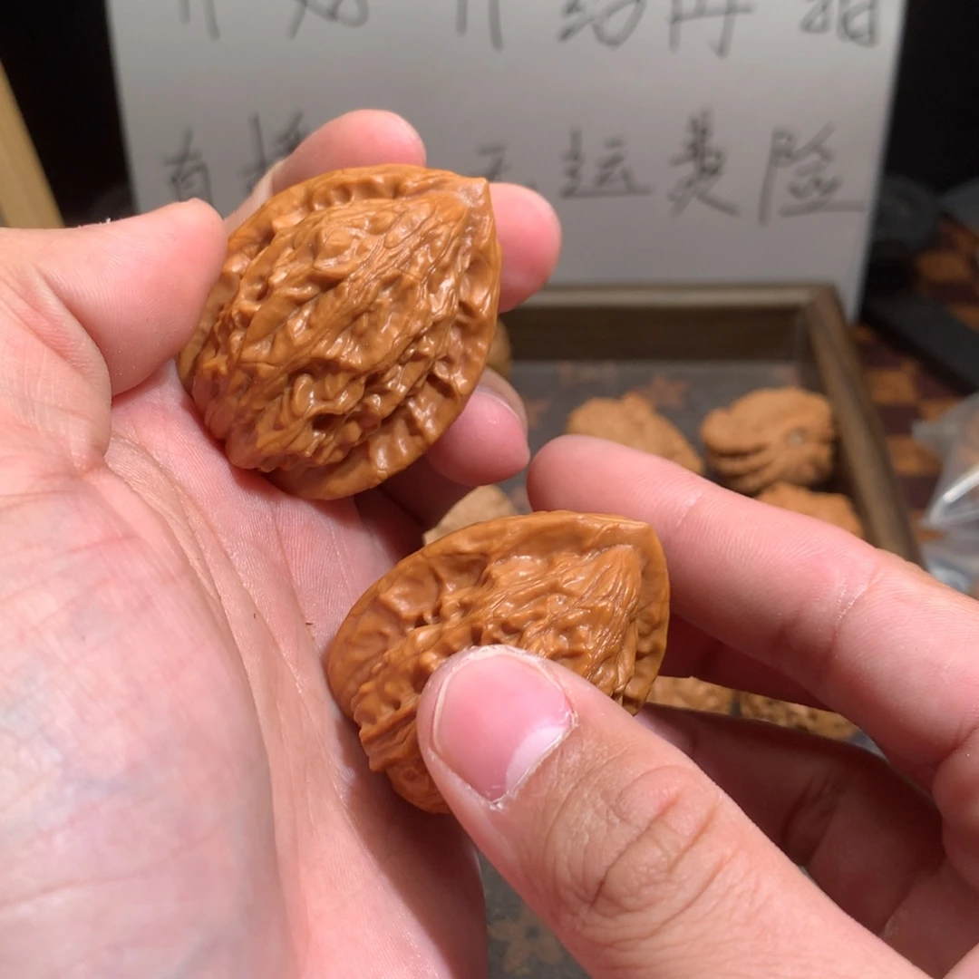 響***把件文玩核桃大红袍全品