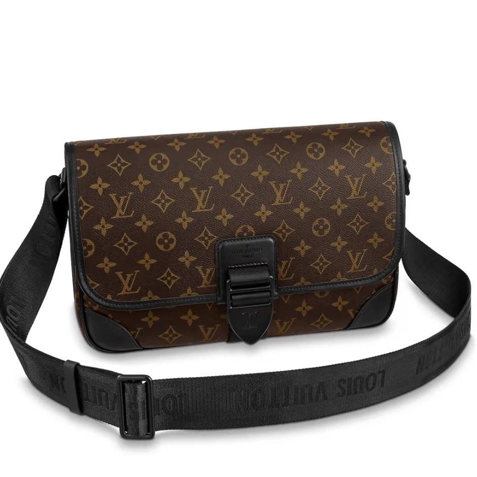 99新 LouisVuitton/路易威登 Archy老花满印斜挎包 F965