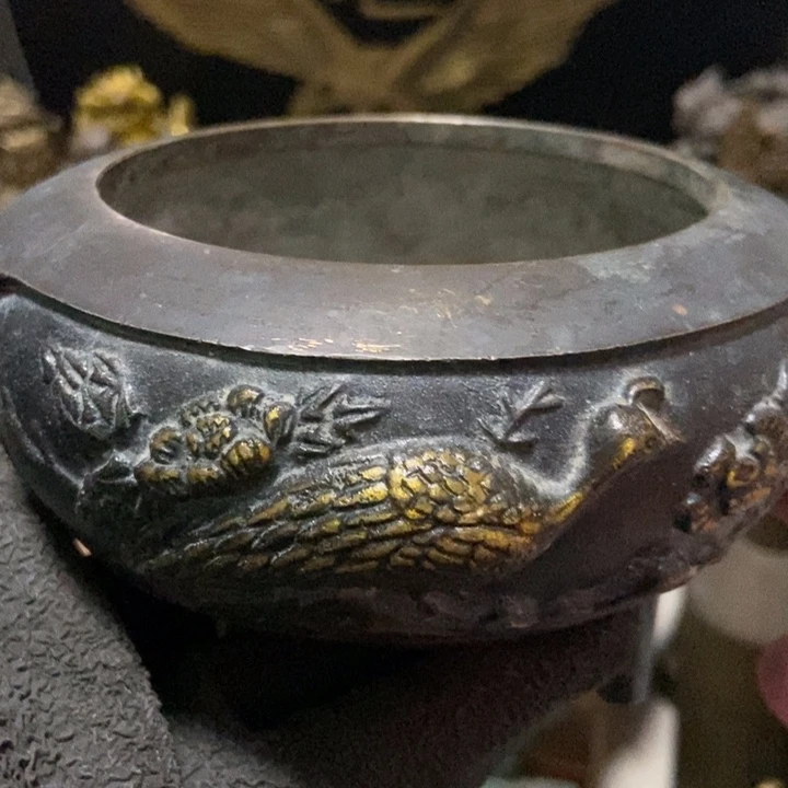 我***素铜工艺品家具摆件