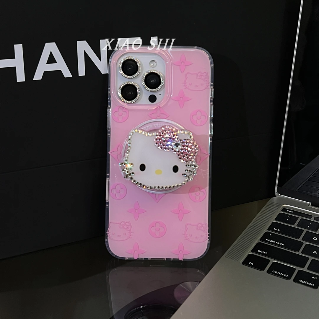 【新四代肤感磁吸】果冻KT猫适用苹果17promax手机壳iPhone16/15/14