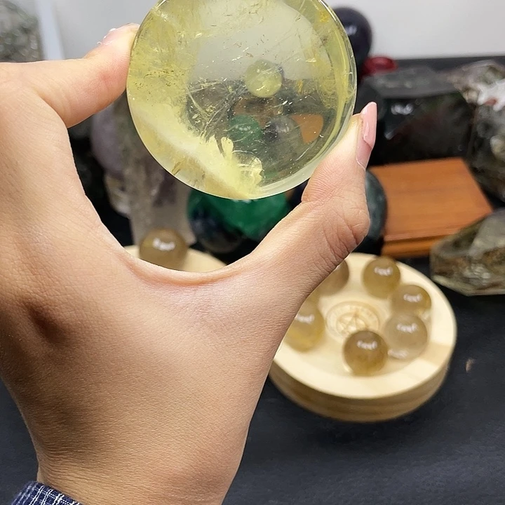 水晶未镶嵌珠宝半成品66水晶石