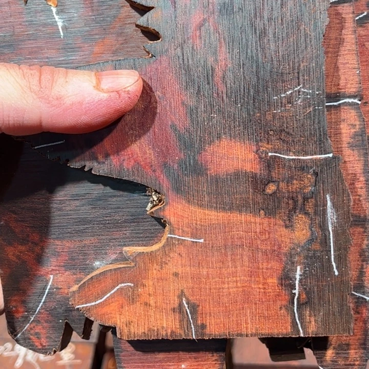 米****檀香紫檀（小叶紫檀）手串8x8老型飞碟料108颗开料后不退换