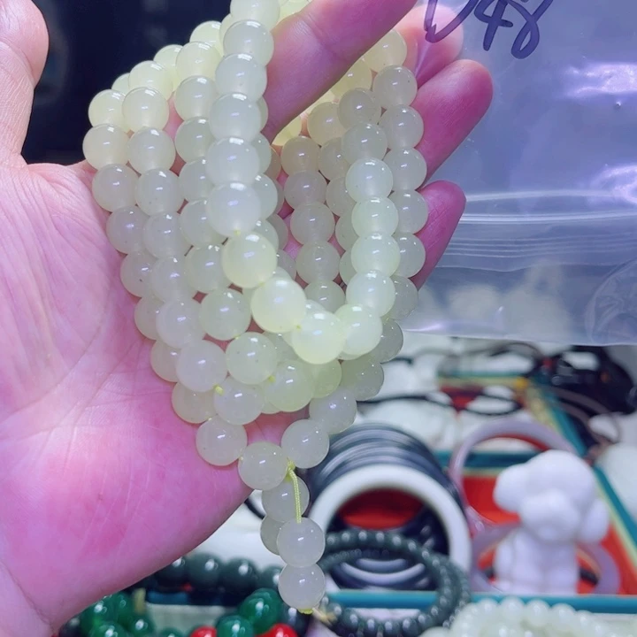 蛇纹石玉未镶嵌颈饰快***修