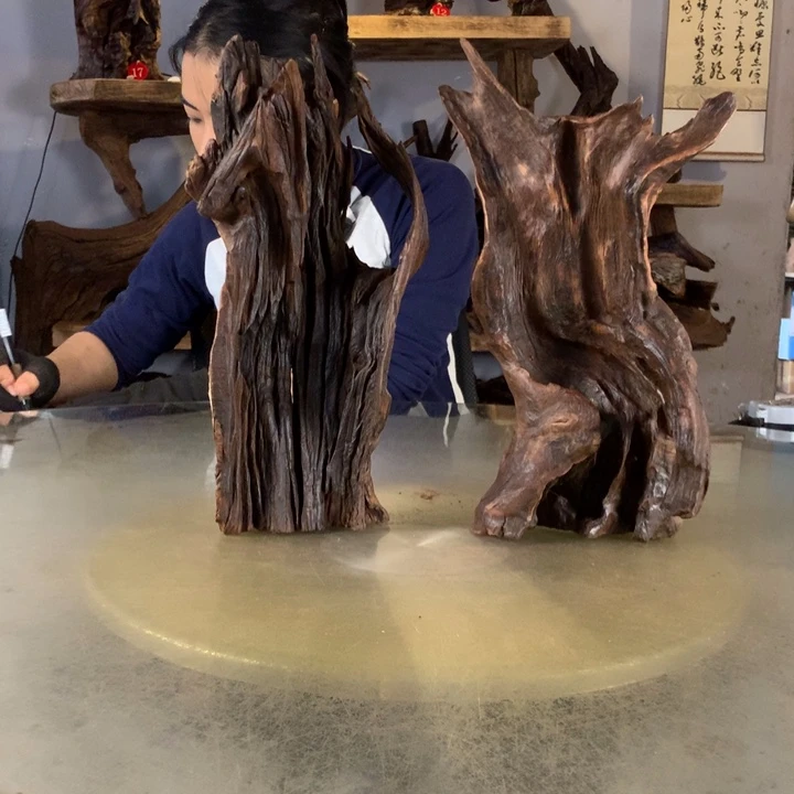 二***了天然的云南紫柚木会黄水