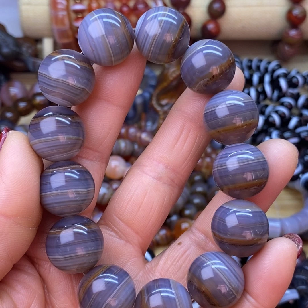 玛瑙/玉髓手链未镶嵌一**李