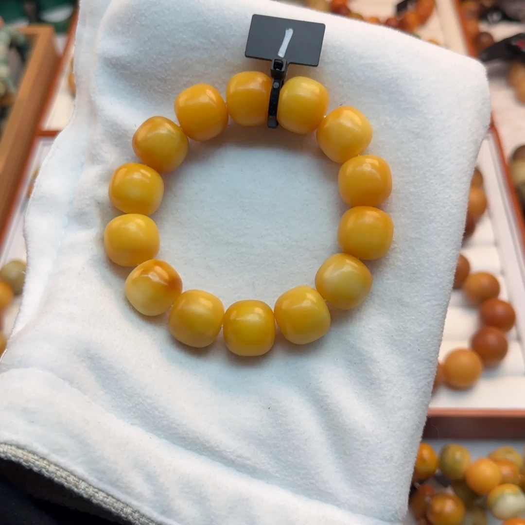 菩提根/象牙果手串卡18橘色系全品1干磨