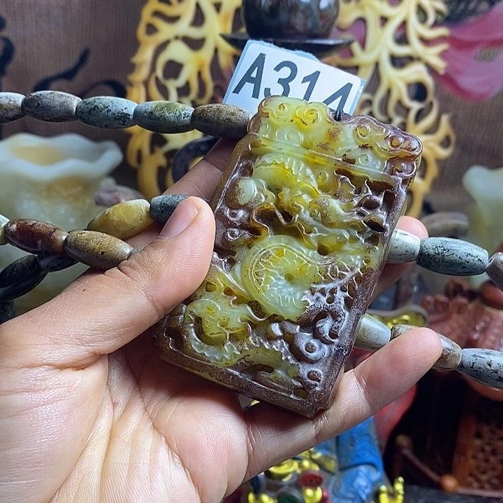 玛瑙/玉髓合金挂件