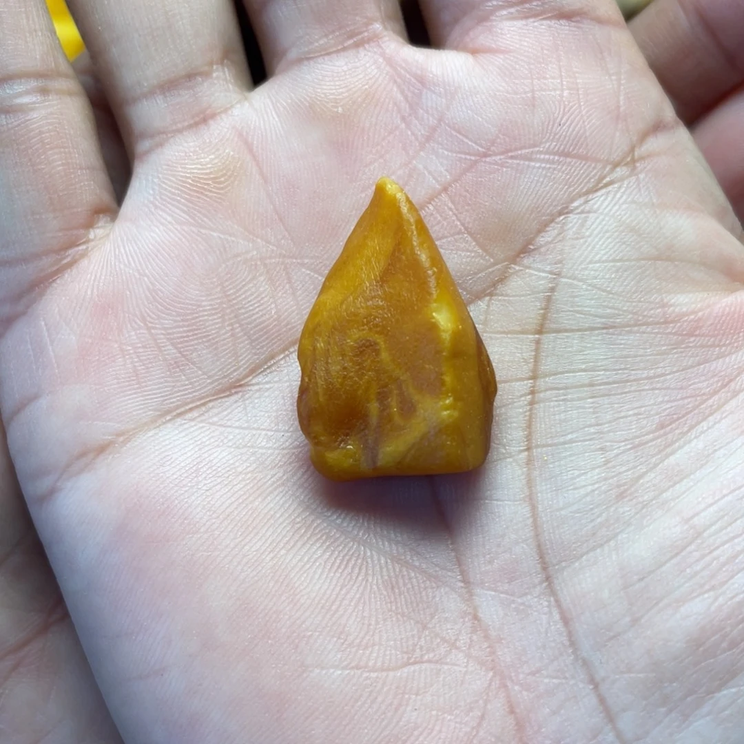 琥珀未镶嵌裸石蜜蜡订制随型提溜