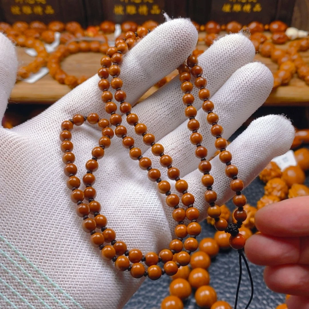 手串/手链橄榄核核尖5.25正圆链（不议价）