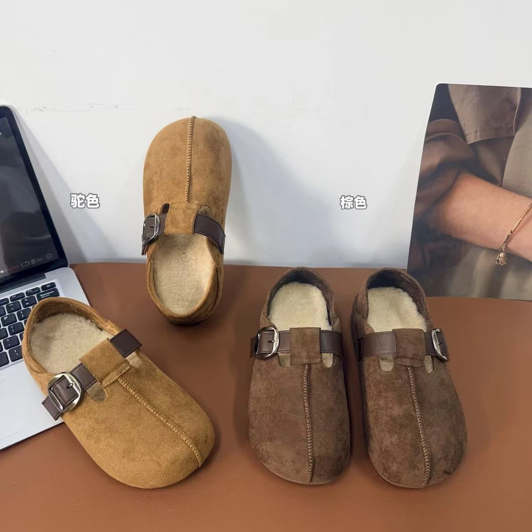 D6222-19复古简约百搭软底休闲勃肯鞋