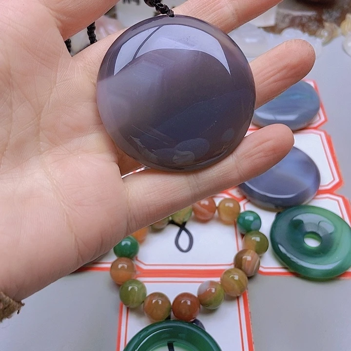【闪购商品】未镶嵌玛瑙/玉髓珠宝半成品沈*